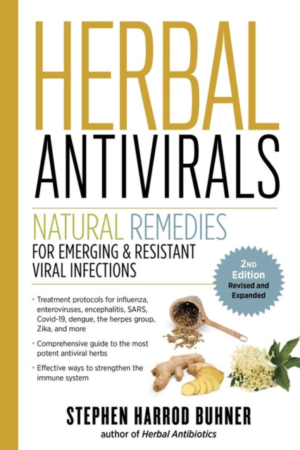 Book cover of: Herbal Antivirals, 2nd Edition. By: Stephen Harrod Buhner