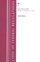 Book cover of: Code of Federal Regulations, Title 07 Agriculture 1950-1999, Revised as of January 1, 2022. By: Office Of The Federal Register (U.S.)