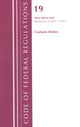Book cover of: Code of Federal Regulations, Title 19 Customs Duties 200-END, 2022. By: Office Of The Federal Register (U.S.)
