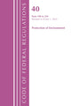 Book cover of: Code of Federal Regulations, Title 40 Protection of the Environment 190-259, Revised as of July 1, 2022. By: Office Of The Federal Register (U.S.)