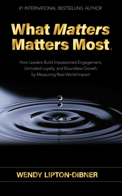 Book cover of: What Matters Matters Most