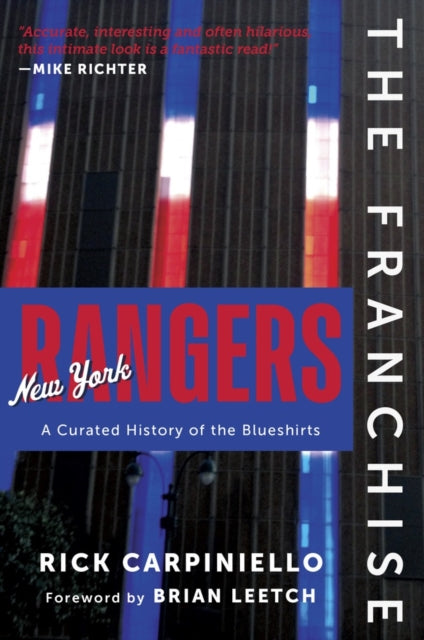 Book cover of: Franchise: New York Rangers. By: Rick Carpiniello