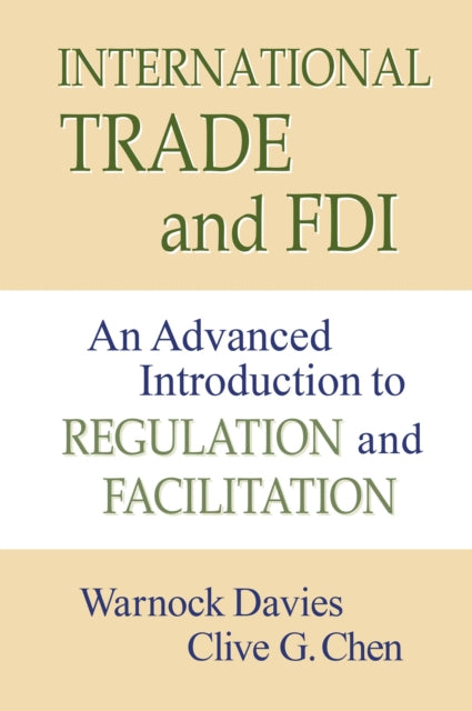 Book cover of: International Trade and FDI. By: Warnock Davies