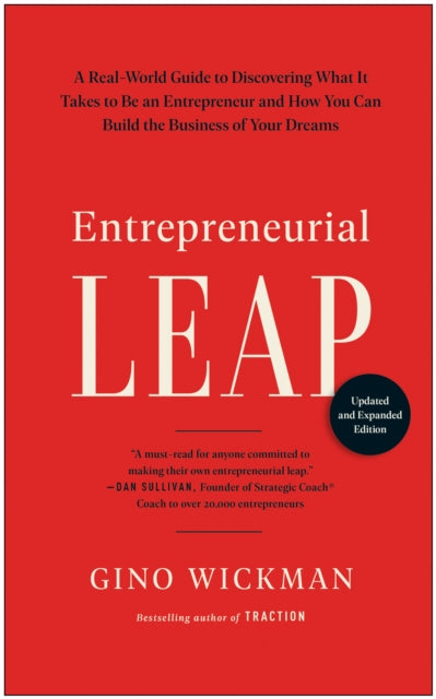 Book cover of: Entrepreneurial Leap, Updated and Expanded Edition. By: Gino Wickman