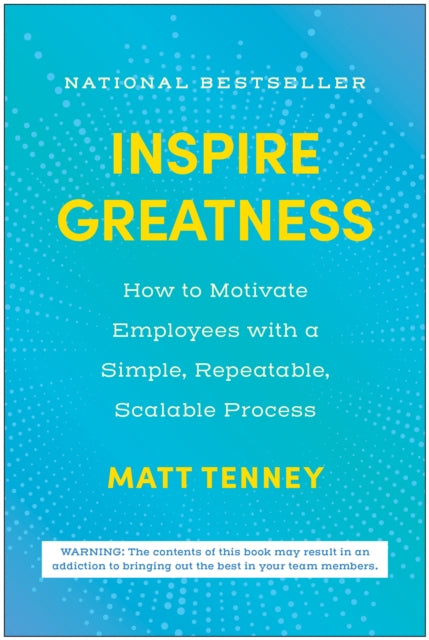 Book cover of: Inspire Greatness. By: Matt Tenney