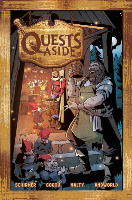 Book cover of: Quests Aside Vol. 1. By: Brian Schirmer