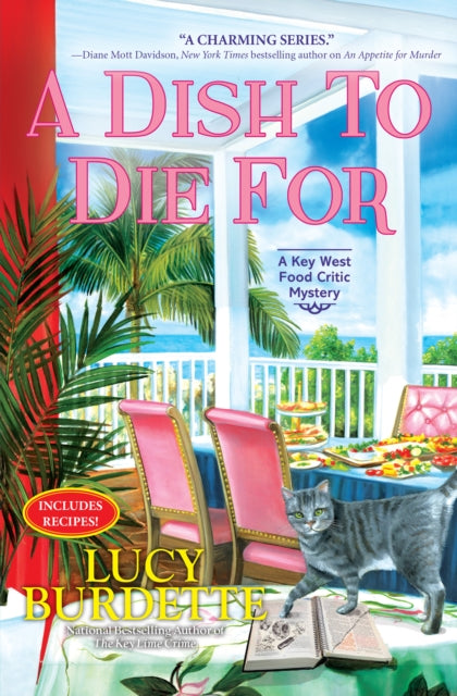 Book cover of: Dish to Die for. By: Lucy Burdette