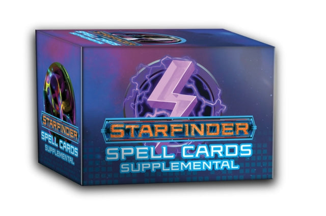 Book cover of: Starfinder Spell Cards Supplemental