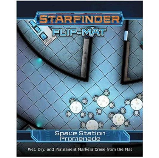 Book cover of: Starfinder Flip-Mat: Space Station Promenade