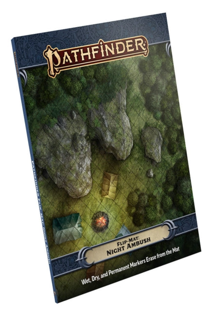 Book cover of: Pathfinder Flip-Mat: Night Ambush. By: Paizo Staff