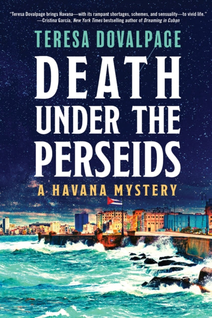 Book cover of: Death Under The Perseids. By: Teresa Dovalpage