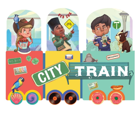 Book cover of: City Train. By: Stephanie Campisi