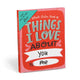Book cover of: Em & Friends About You Book Fill in the Love Fill-in-the-Blank Book & Gift Journal