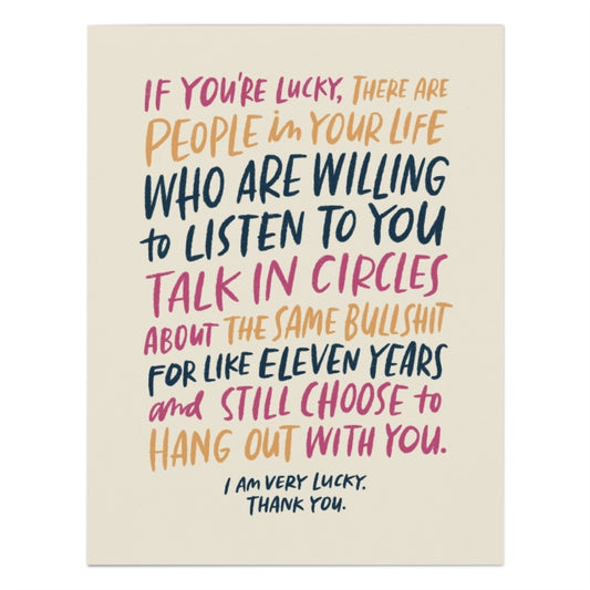 Book cover of: 6-Pack Em & Friends Talk In Circles Card