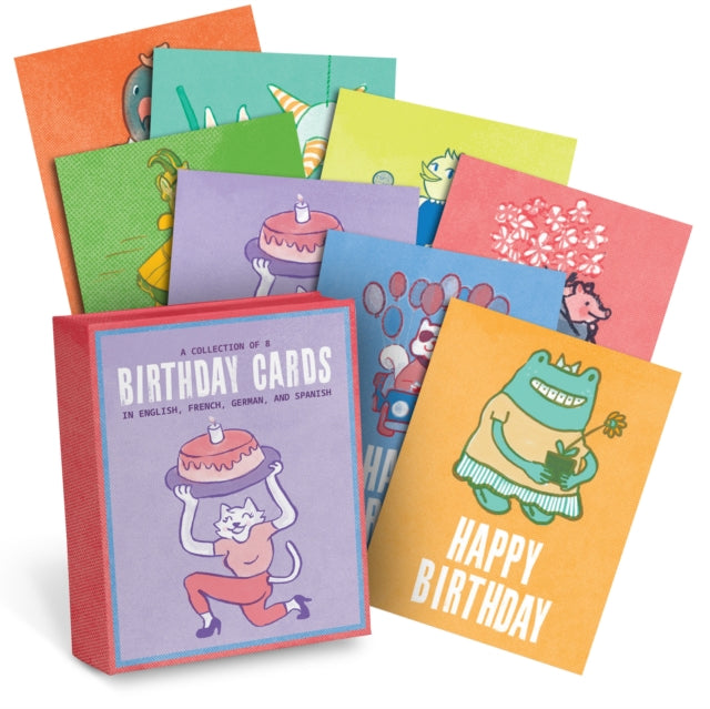 Book cover of: Em & Friends Birthday Around the World, Box of 8 Assorted
