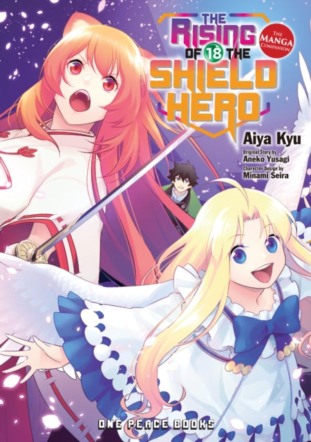 Book cover of: Rising of the Shield Hero Volume 18: The Manga Companion. By: Aiya Kyu