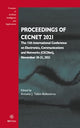 Book cover of: Proceedings of CECNet 2021. By: A. J. Tallón-Ballesteros
