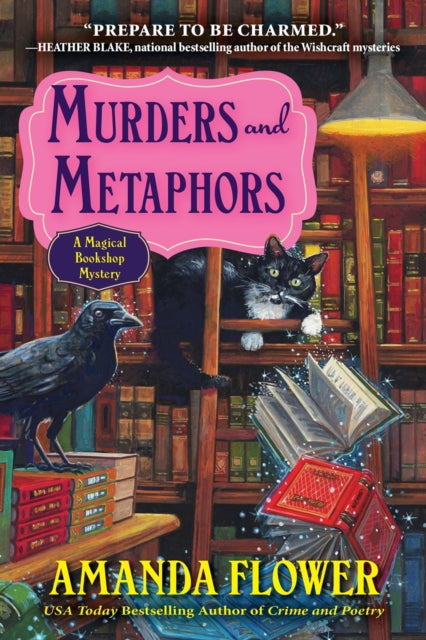 Book cover of: Murders and Metaphors. By: Amanda Flower