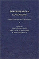 Book cover of: Shakespearean Educations. By: Coppélia Kahn