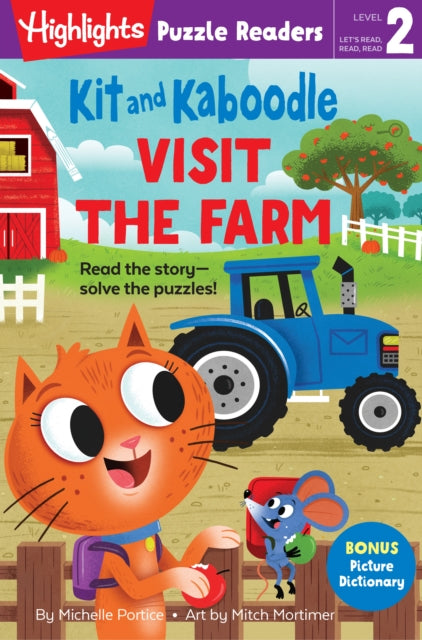 Book cover of: Kit and Kaboodle Visit the Farm. By: Michelle Portice