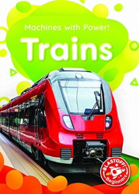 Book cover of: Trains. By: Amy McDonald