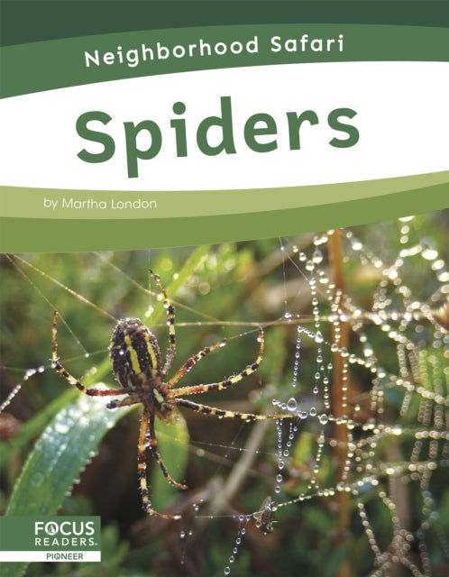 Book cover of: Spiders. By: Martha London