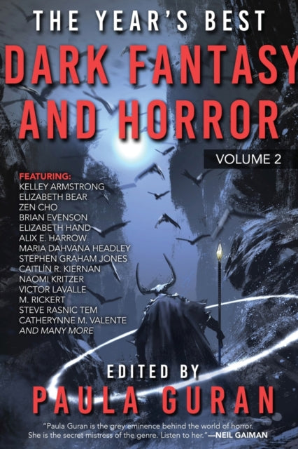Book cover of: Year's Best Dark Fantasy & Horror: Volume 2. By: Paula Guran