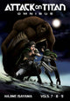 Book cover of: Attack on Titan Omnibus 3 (Vol. 7-9). By: 諫山創