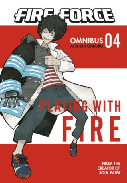 Book cover of: Fire Force Omnibus 4 (Vol. 10-12). By: 大久保篤