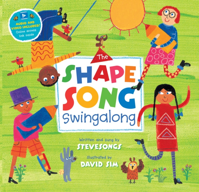Book cover of: Shape Song Swingalong. By: SteveSongs
