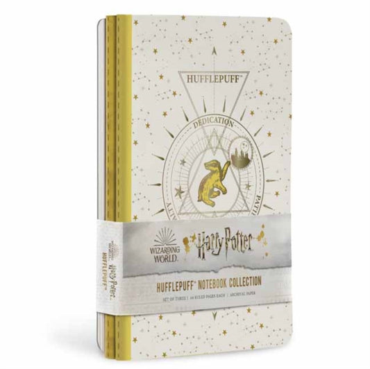 Book cover of: Harry Potter: Hufflepuff Constellation Sewn Notebook Collection