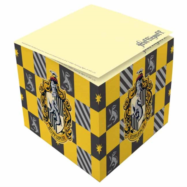 Book cover of: Harry Potter: Hufflepuff Memo Cube