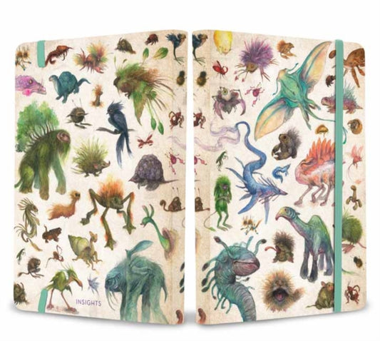 Book cover of: Dark Crystal: Bestiary Creatures Softcover Notebook
