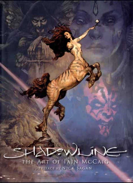 Book cover of: Shadowline: The Art of Iain McCaig. By: Iain McCaig
