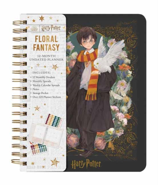 Book cover of: Harry Potter: Anime Fantasy 12 Month Undated Planner