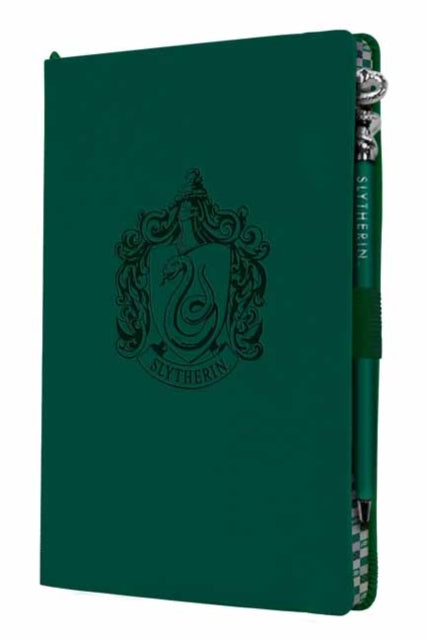 Book cover of: Harry Potter: Slytherin Classic Softcover Journal with Pen