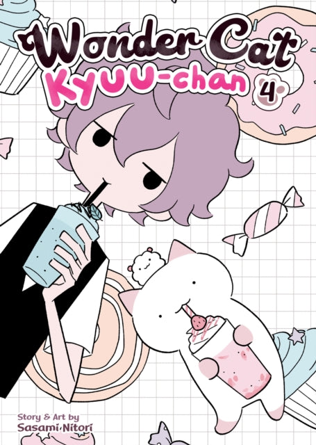 Book cover of: Wonder Cat Kyuu-chan Vol. 4. By: Sasami Nitori