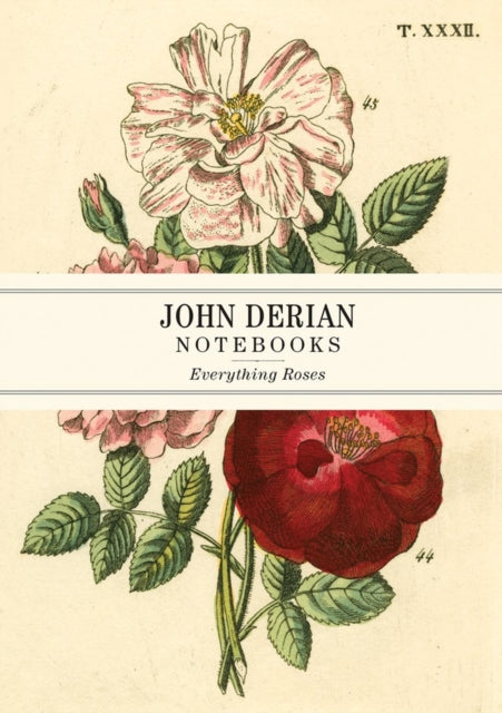 Book cover of: John Derian Paper Goods: Everything Roses Notebooks. By: John Derian