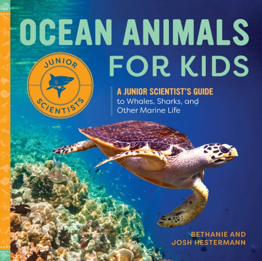 Book cover of: Ocean Animals for Kids. By: Bethanie Hestermann