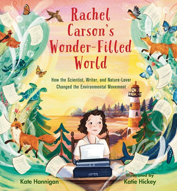 Book cover of: Rachel Carson's Wonder-Filled World. By: Kate Hannigan