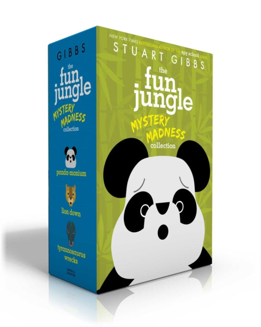 Book cover of: FunJungle Mystery Madness Collection (Boxed Set). By: Stuart Gibbs