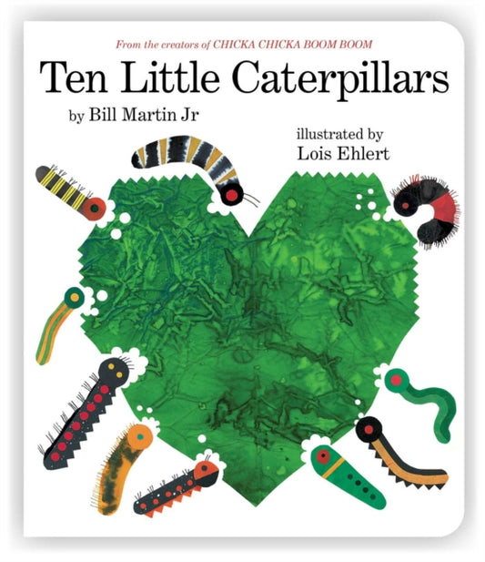 Book cover of: Ten Little Caterpillars