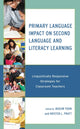 Book cover of: Primary Language Impact on Second Language and Literacy Learning. By: Bogum Yoon