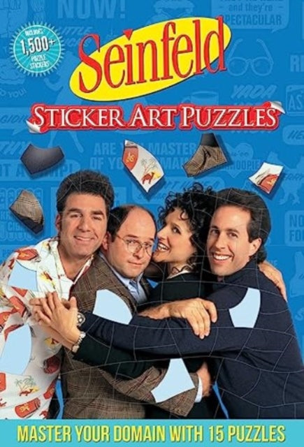 Book cover of: Seinfeld Sticker Art Puzzles. By: Steve Behling