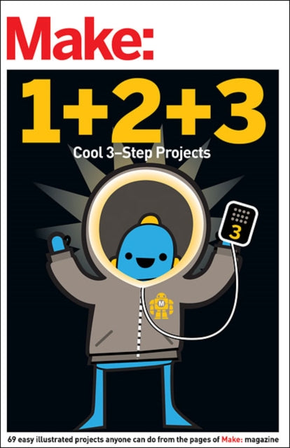 Book cover of: Make: Easy 1+2+3 Projects. By: The Editors of Make: