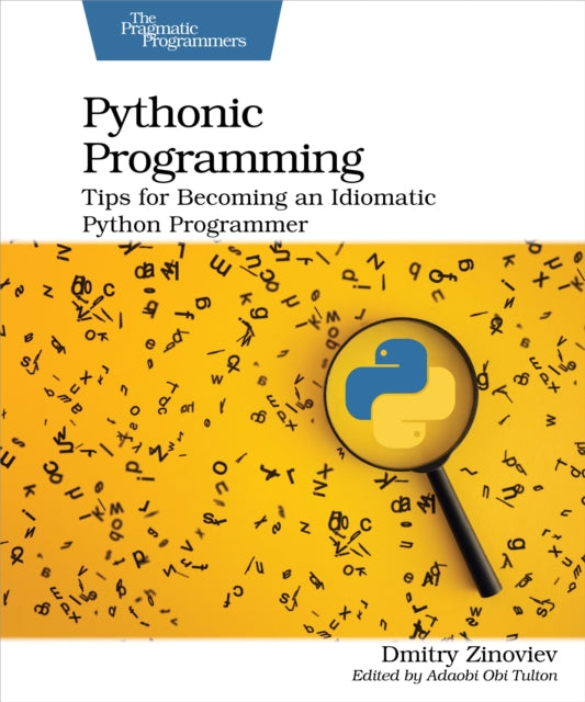 Book cover of: Pythonic Programming. By: Dmitry Zinoviev