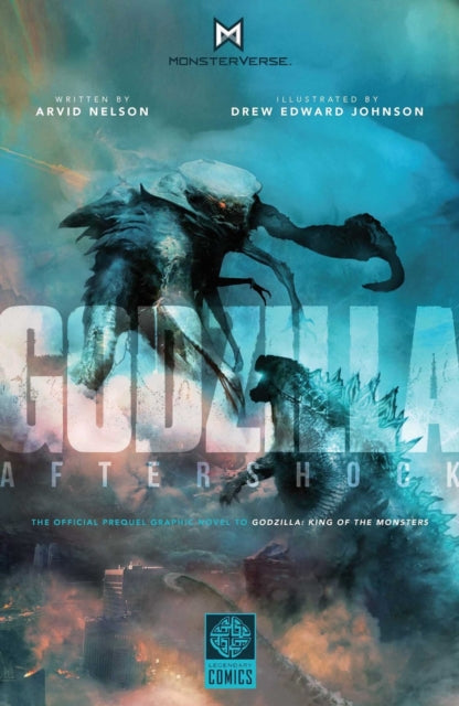 Book cover of: GODZILLA AFTERSHOCK. By: Arvid Nelson
