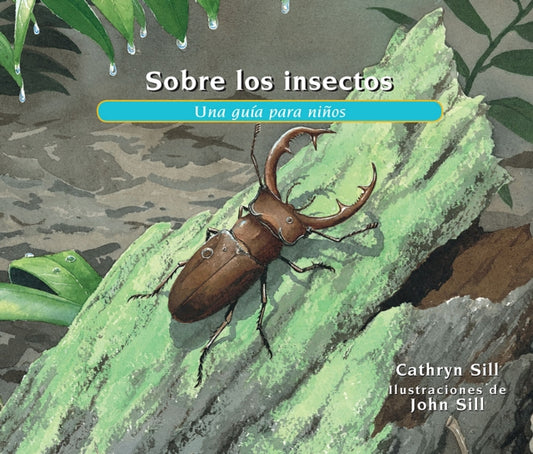 Book cover of: Sobre los insectos. By: Cathryn P. Sill