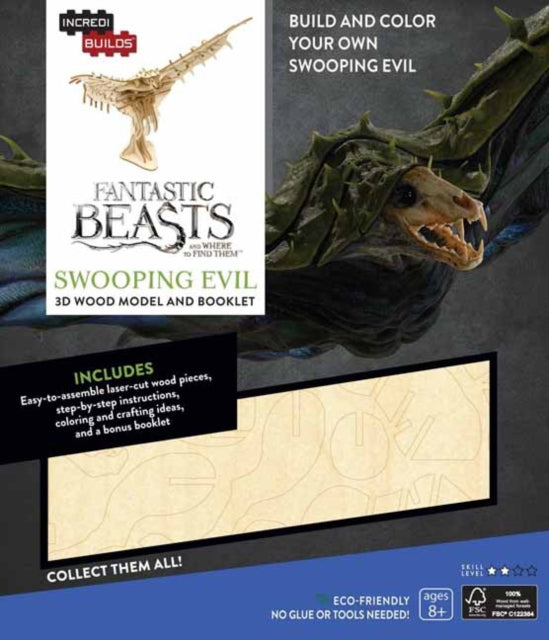 Book cover of: IncrediBuilds: Fantastic Beasts and Where to Find Them. By: Jody Revenson