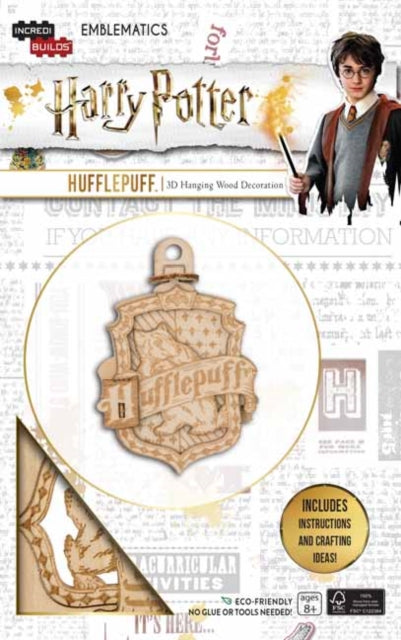 Book cover of: IncrediBuilds Emblematics: Harry Potter: Hufflepuff